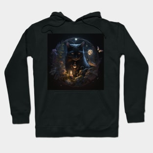 Cats, witches, spells & herbs3 Hoodie